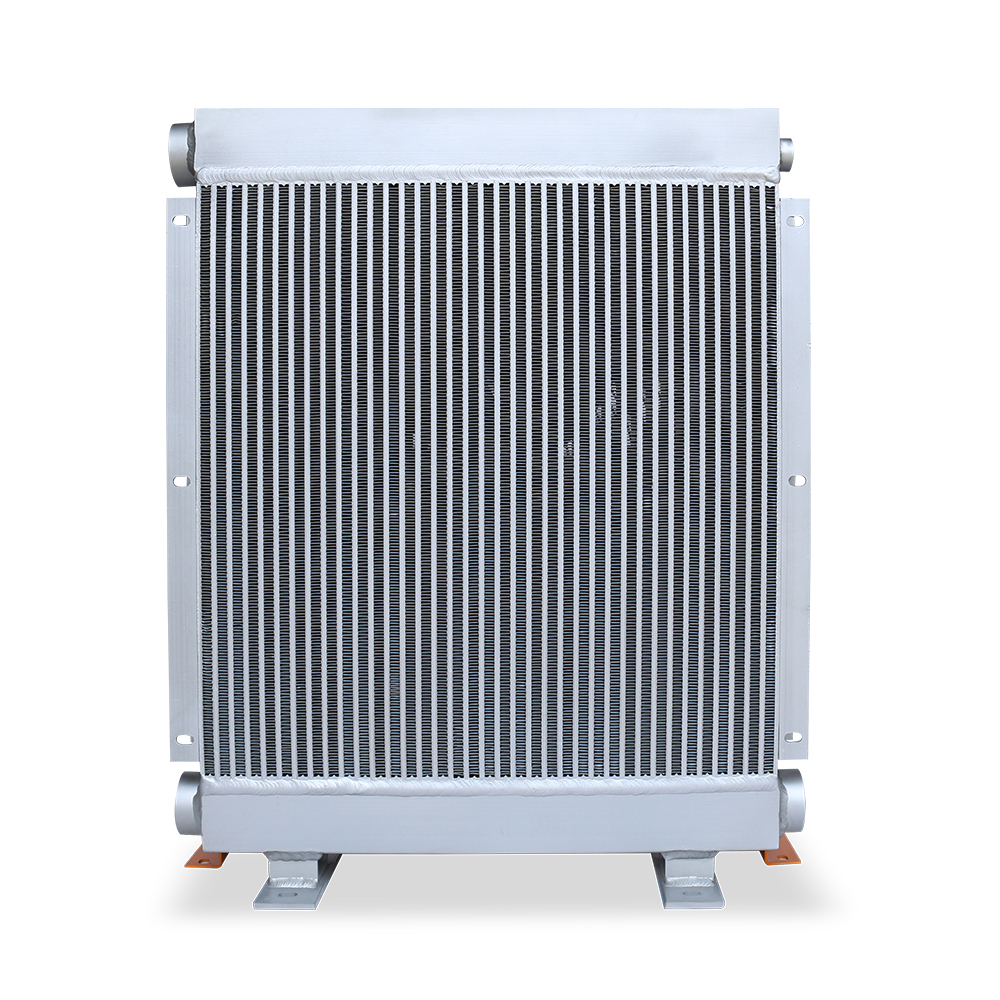 Durable, high-safety aluminum plate-fin hydraulic oil cooler AD1890T, 350 L/min, 2.0 MPa, for industrial machine tools and the metalworking industry