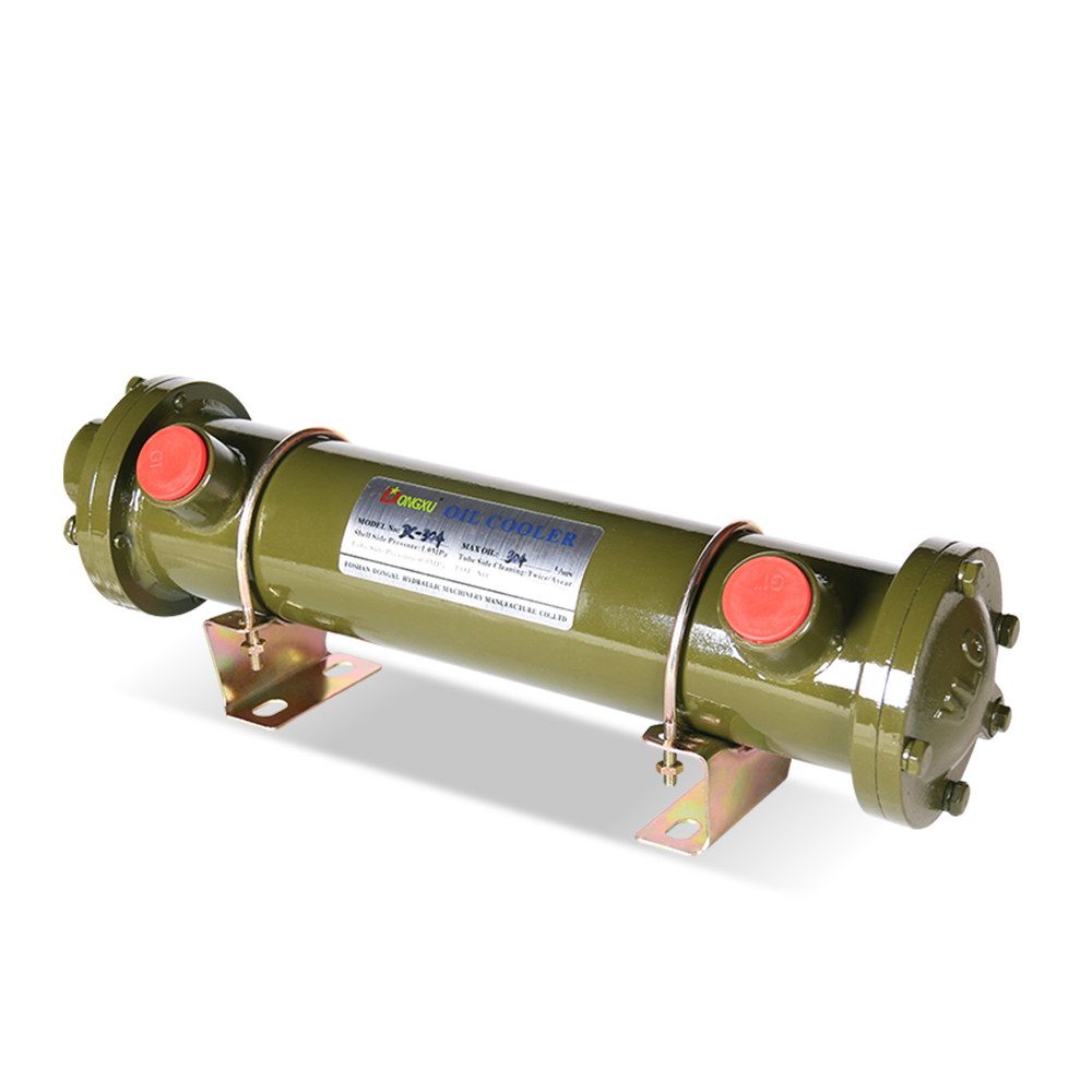 DC-530 Finned Spiral Oil Cooler