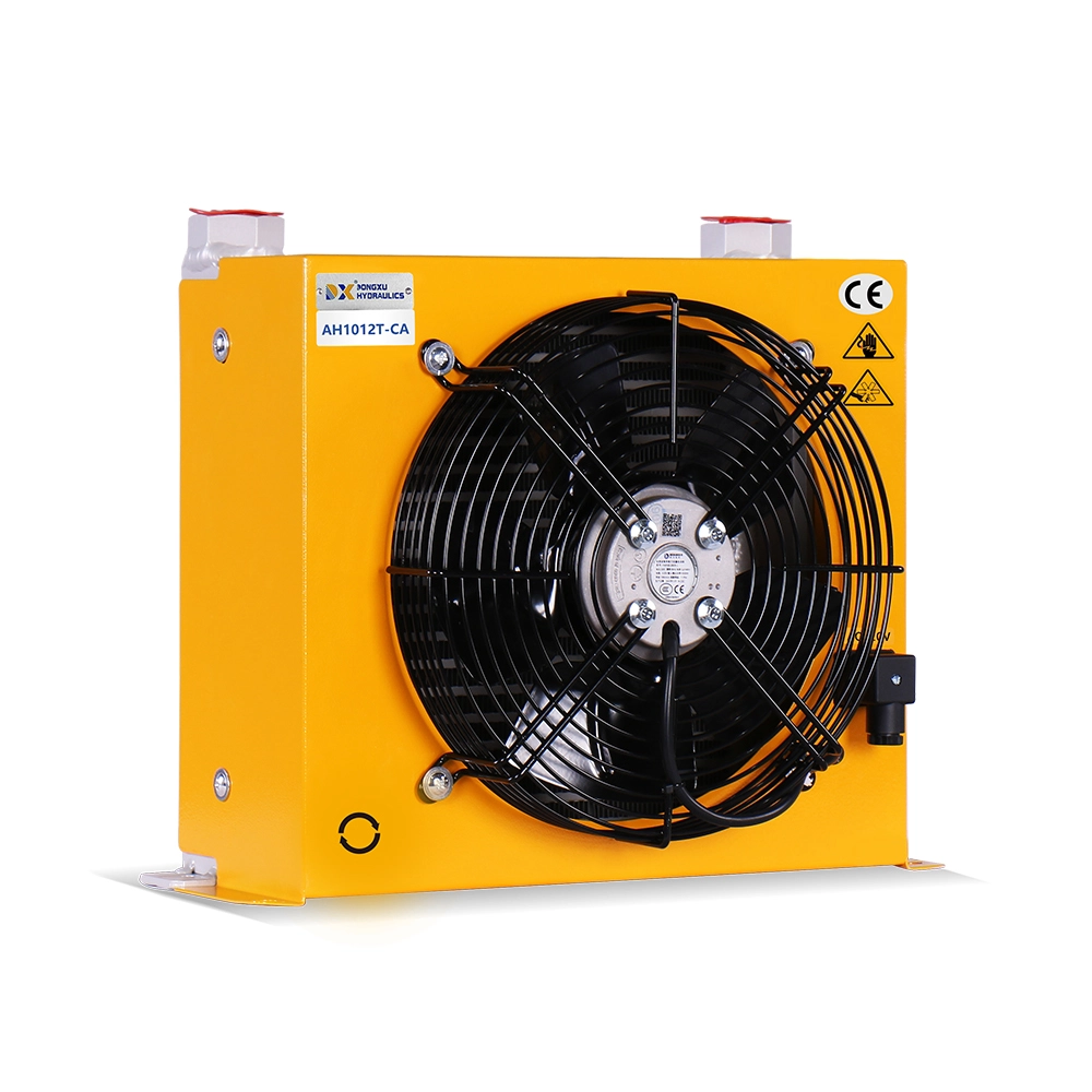 Right side view of AH1012T-CA air cooled oil cooler