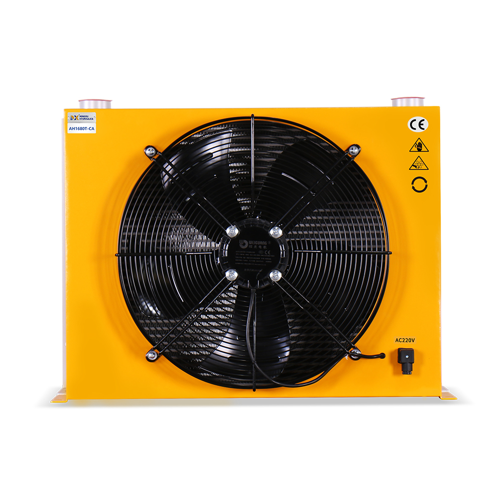 30 kW High-Power Industrial Air-to-Air Heat Exchanger AH1680T-CA, specifically designed for motorcycle hydraulic systems and engine cooling