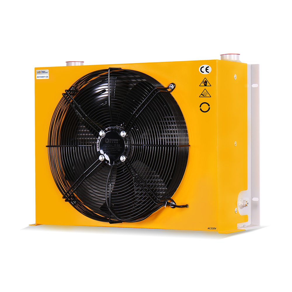 30 kW High-Power Industrial Air-to-Air Heat Exchanger AH1680T-CA, specifically designed for motorcycle hydraulic systems and engine cooling