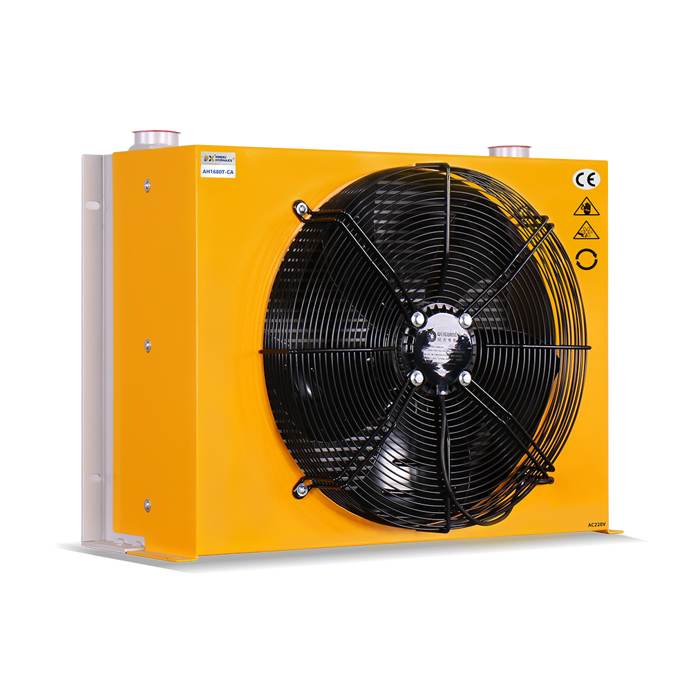 30 kW High-Power Industrial Air-to-Air Heat Exchanger AH1680T-CA, specifically designed for motorcycle hydraulic systems and engine cooling