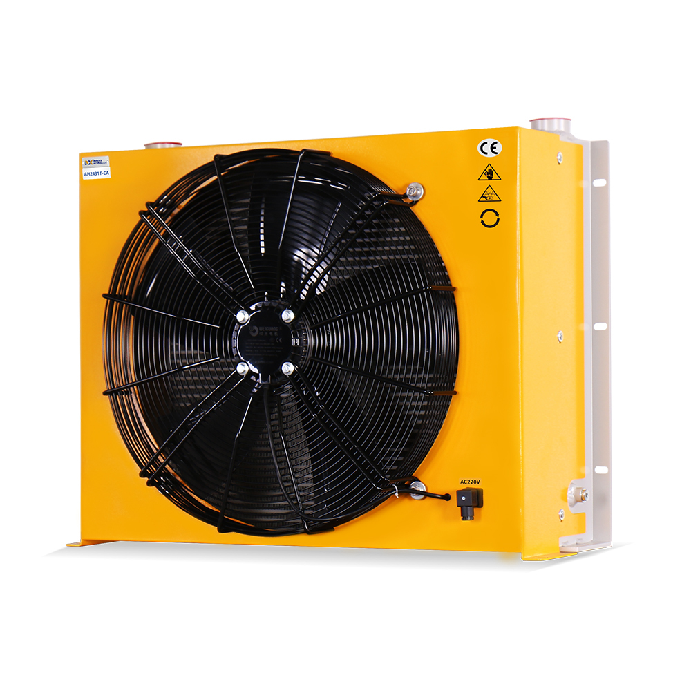 High-Flow Hydraulic Oil Cooler AH2341T-CA, aluminum alloy air-cooled heat exchanger; suitable for heavy industry, metallurgy, and construction machinery