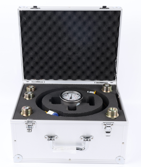 Multifunctional 7-in-1 Portable Hydraulic Accumulator Nitrogen Charging Tool with Pressure Gauge