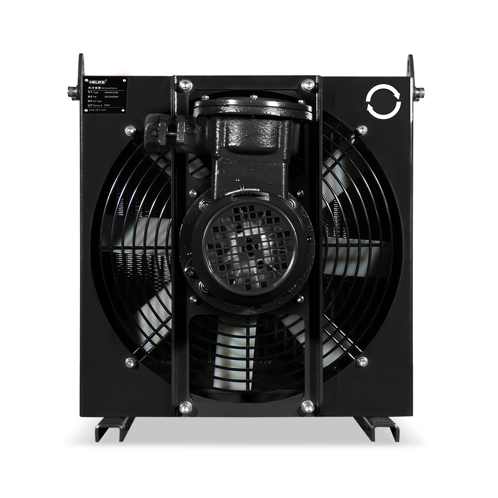 The DXF Series industrial air-cooled oil coolers are suitable for high-speed CNC machine tools and large-scale injection molding platforms