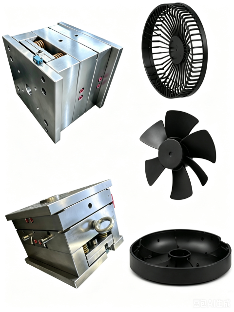 Plastic Housing for Small Electric Fans,ycliyue,Small Fan Casing