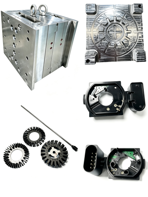 Custom Injection Molded Plastic Automotive Electric Motor Housing,ycliyue,Custom Injection Molded Plastic Automotive Electric Motor Housing