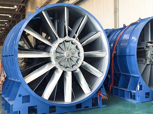 High-pressure axial flow fan
