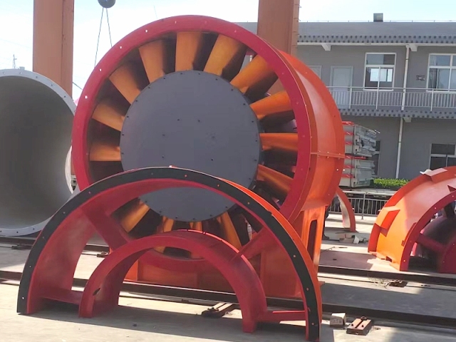 High-volume axial flow fan