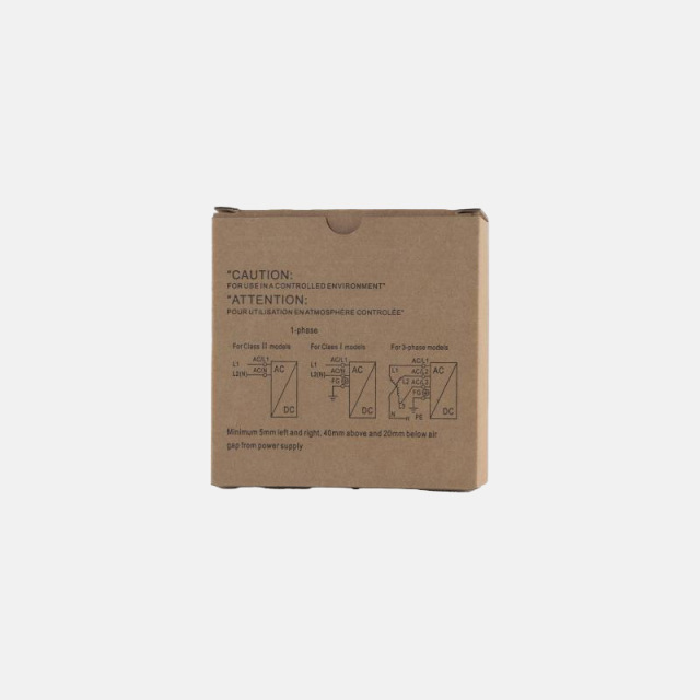 Guide rail installation power supply NDR-120-24