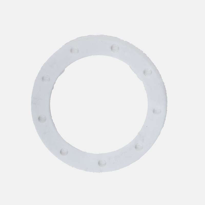 Silicone rubber flange gasket