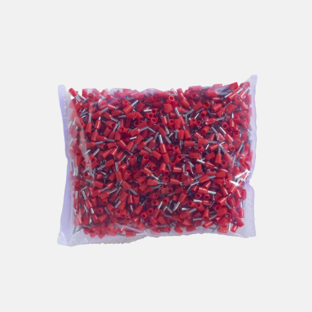 Cylindrical pre-insulated termination WEKBT006 red