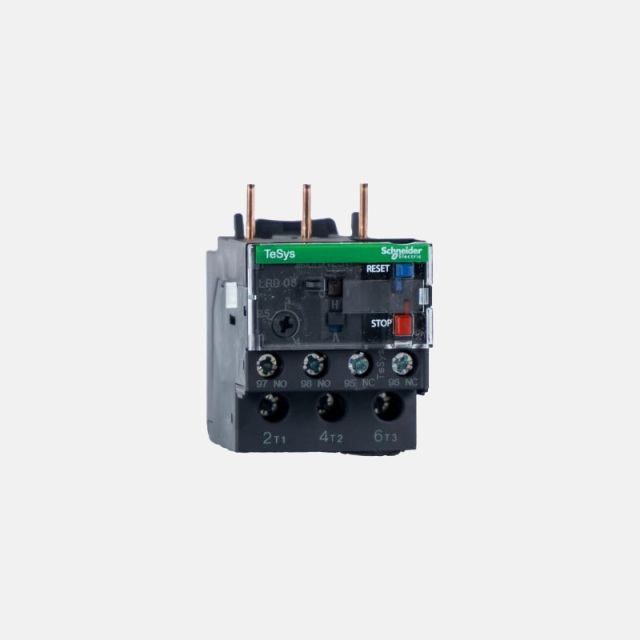 Schneider 3-level thermal overload relay LRD08C