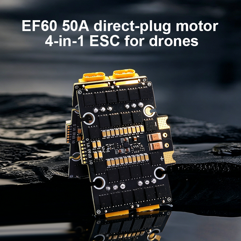 EF60 50/65A 2-8S 4in1 Esc High Performance Flight Simulator Controls for FPV Racing Drone Freestyle