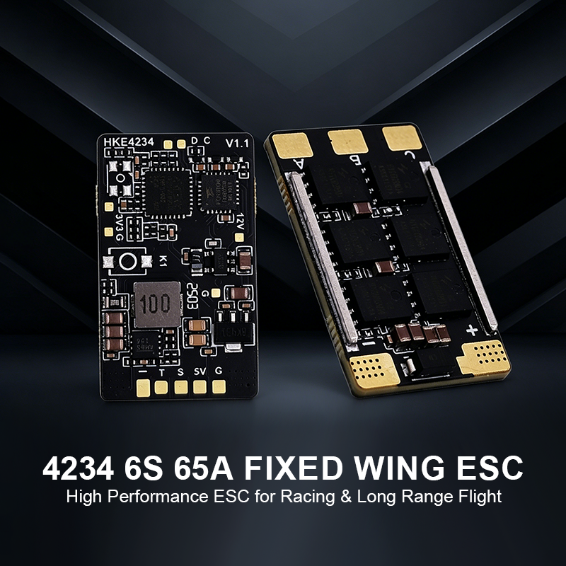 4234 65A 2-6S Fixed Wing ESC Board Flight Simulator Controls for FPV Racing Drone Freestyle