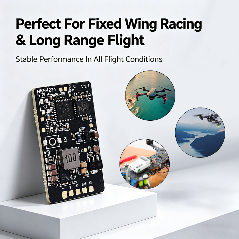 4234 65A 2-6S Fixed Wing ESC Board Flight Simulator Controls for FPV Racing Drone Freestyle