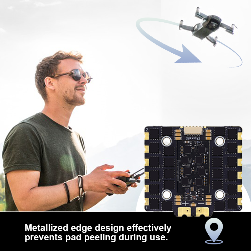 5139 90A/100A/110A 4in1 ESC High Performance Brushless ESC Flight Controller Stack for FPV Drones Racing Freestyle Quadcopter