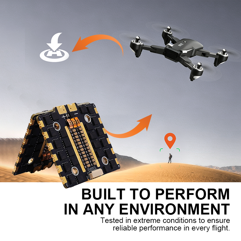 110A FPV Flight Controller 110A 2-8S Brushless ESC 4in1 ESC with Dual Pad for FPV Racing Drone Parts