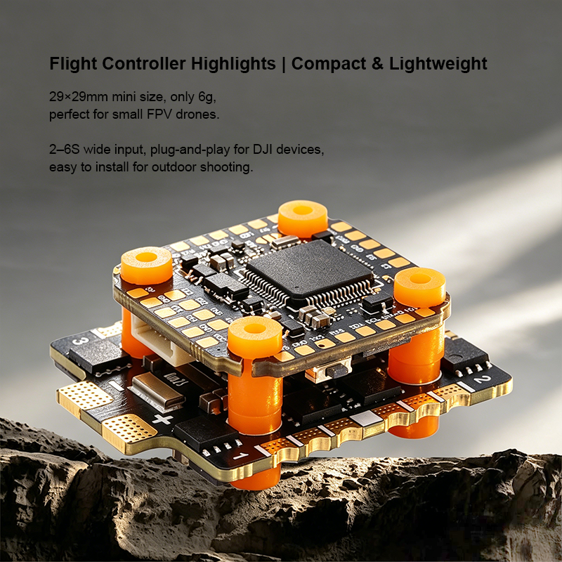 F405 Flight Controller with Integrating 5V/10V Dual BEC 65A 8S 4in1 ESC Brushless ESC F405 Flight Controller Stack for FPV Racing Freestyle Drone Parts