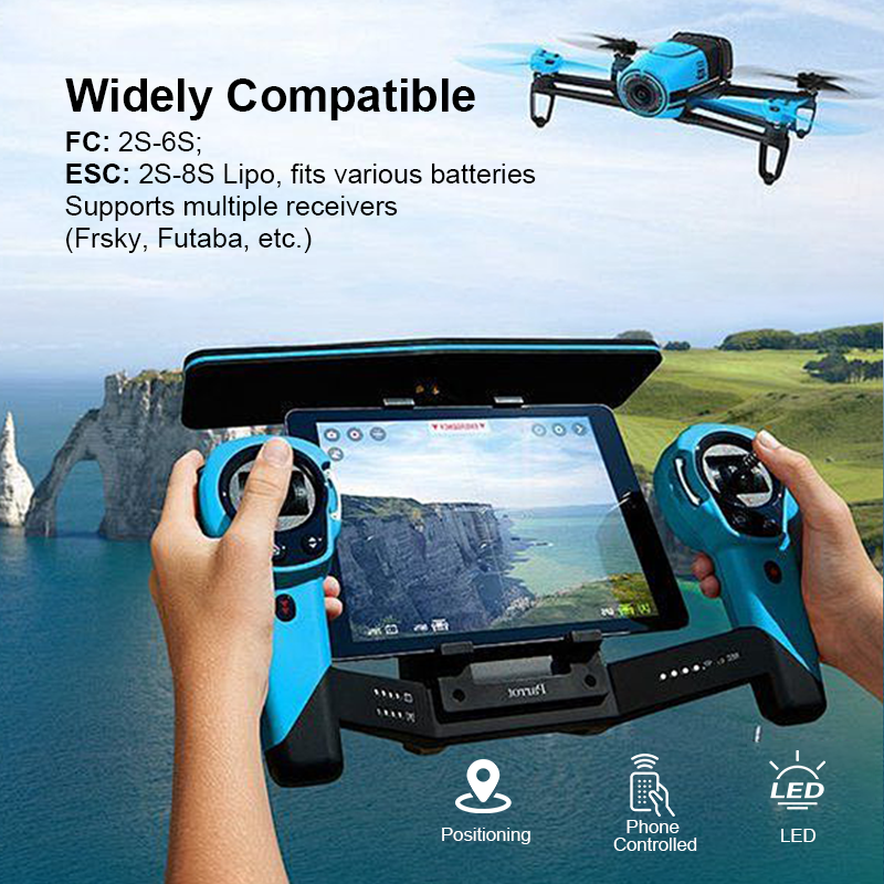 F405 Flight Controller 50A 6S 4in1 ESC Brushless ESC High Performance Mini Flight Controller Stack with Integrating 5V/10V Dual BEC for FPV Racing Drone Parts