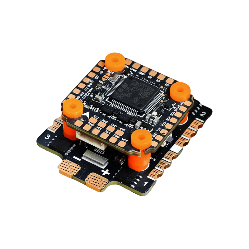 F722 Mini Flight Controller Stack 65A 8S 4in1 ESC High Performance Flight Controller with Integrating 5V/10V Dual BEC for FPV Racing Drones Parts