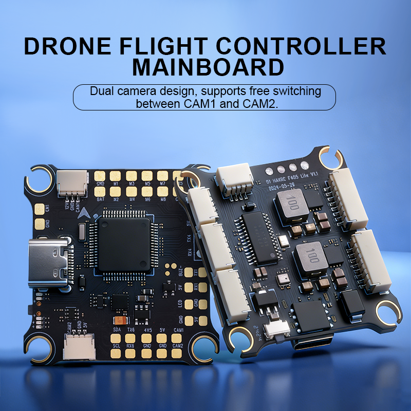 F4520 FPV Flight Controller with 5V/10V Dual BEC 2-6S Flight Controller Stack for FPV Racing Drones Freestyle Quadcopter