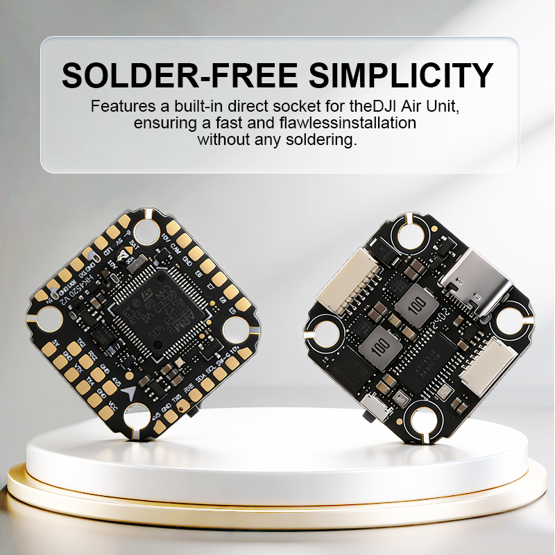 F4520 FPV Flight Controller with Integrating 5V/10V Dual BEC 2-6S Flight Controller Stack for FPV Racing Freestyle Drone Parts