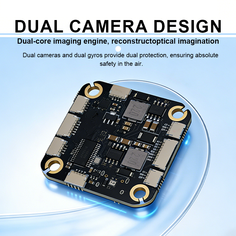 H743 2-12S FPV Flight Controller with Integrating 5V/12V Dual BEC High Performance ICM42688P Flight Controller for FPV Racing Drones Freestyle