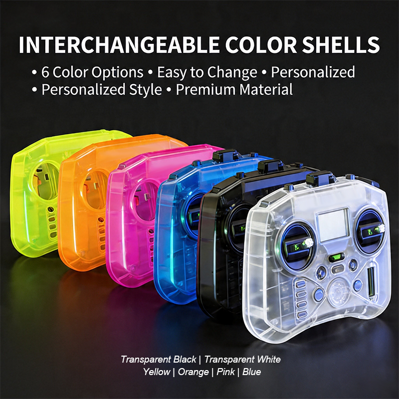 Radiomaster Pocket Hall Gimbal Transmitter Remote Control Portable Lightweight Built in LED Light Foldable Antenna Mode 2