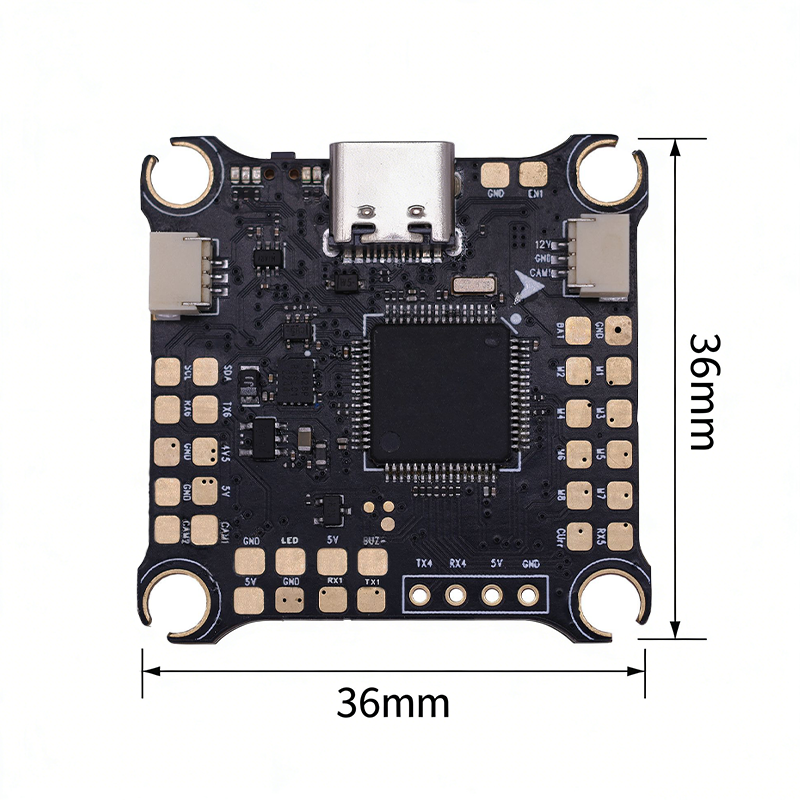 F4520 FPV Flight Controller with 5V/10V Dual BEC 2-6S Flight Controller Stack for FPV Racing Drones Freestyle Quadcopter