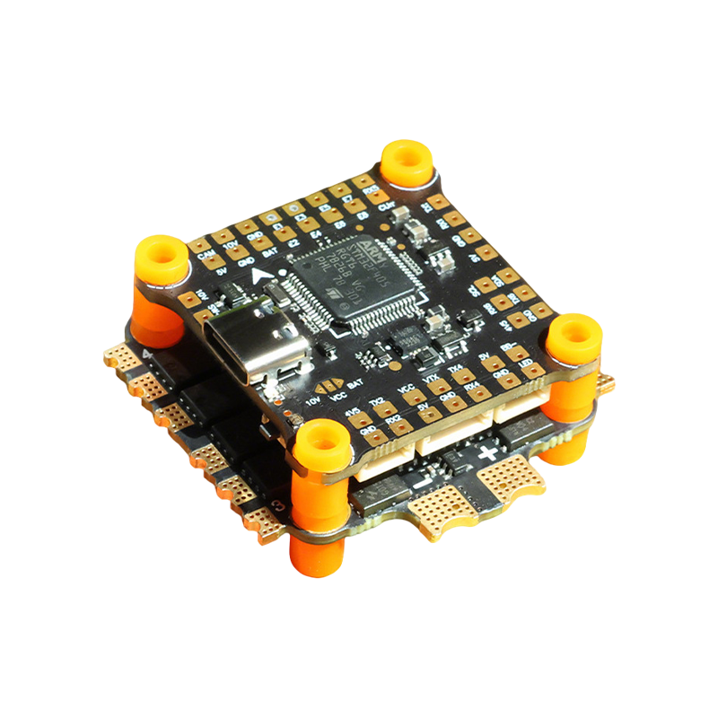 F405 Flight Controller with Integrating 5V/10V Dual BEC 50A 6S 4in1 ESC Brushless ESC High Performance Flight Controller Stack for FPV Racing Drone Parts