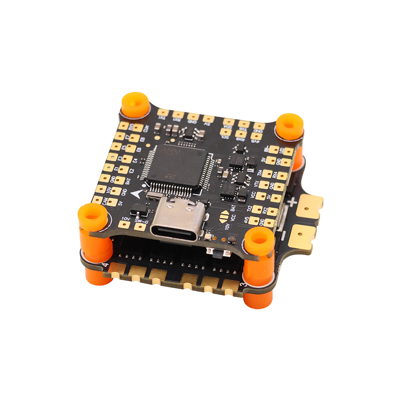 F722 65A Flight Controller Stack 7230 V2 Flight Controller with Integrating 5V/10V Dual BEC 4230 65A 8S 4in1 ESC for FPV Racing Drones Parts