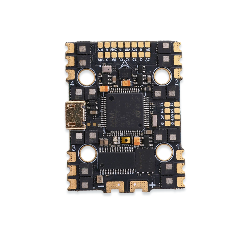 F722 AIO Flight Controller with 5V/10V Dual BEC 50A 2-6S Flight Controller Drone Parts for FPV Racing Drones Freestyle