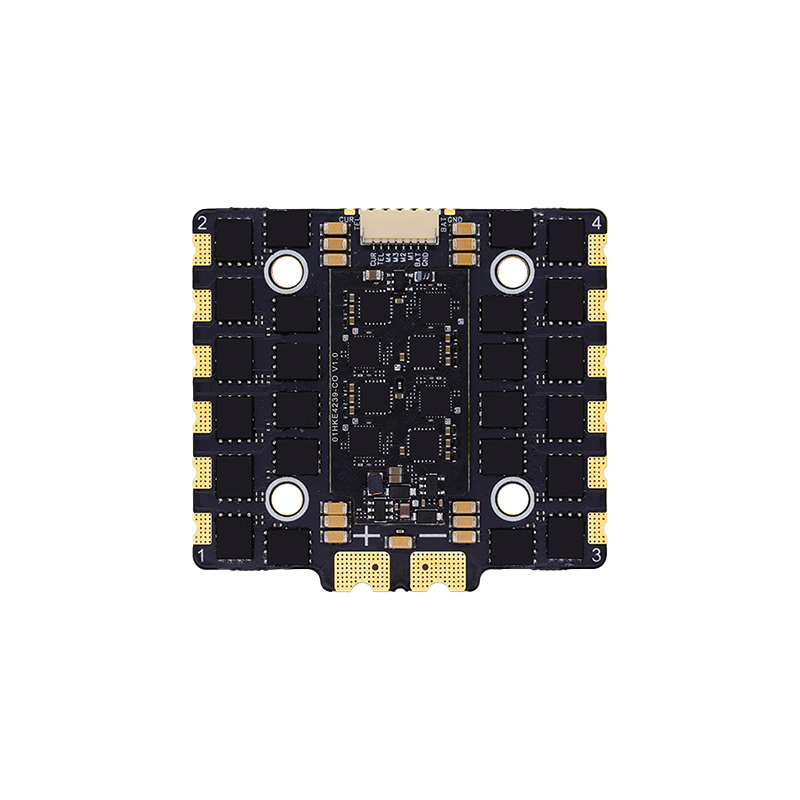 90A 8S 4in1 ESC with Dual Pad FPV Flight Controller Drone Parts Brushless ESC for FPV Racing Drones Freestyle