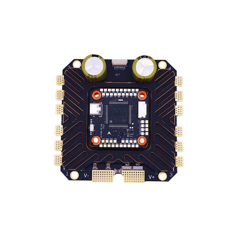H743 100A 12S Flight Controller Stack FPV Flight Controller with Integrating 5V/12V Dual BEC 4in1 ESC Brushless ESC for FPV Racing Freestyle Drone Parts