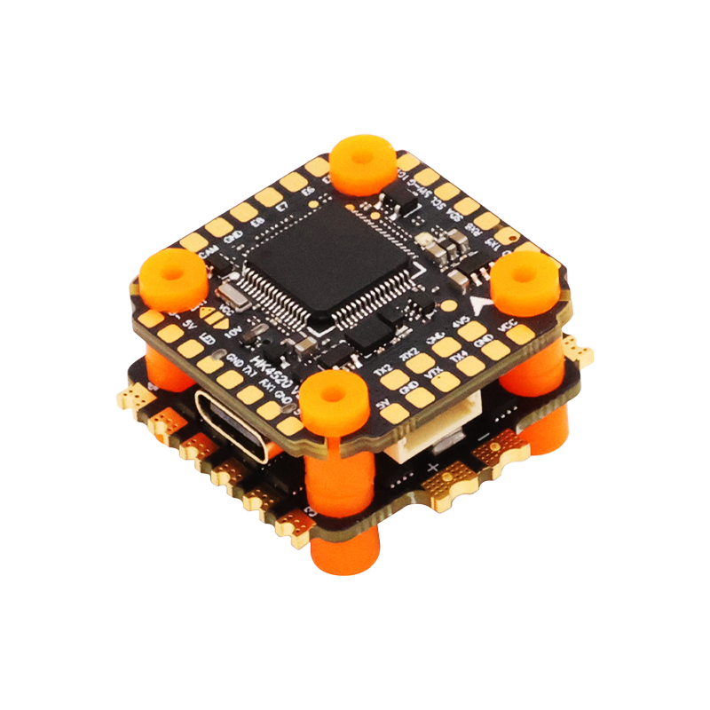 F405 Mini Flight Controller Stack F405 Flight Controller with Integrating 5V/10V Dual BEC 35A 6S 4in1 ESC for FPV Racing Drones Parts
