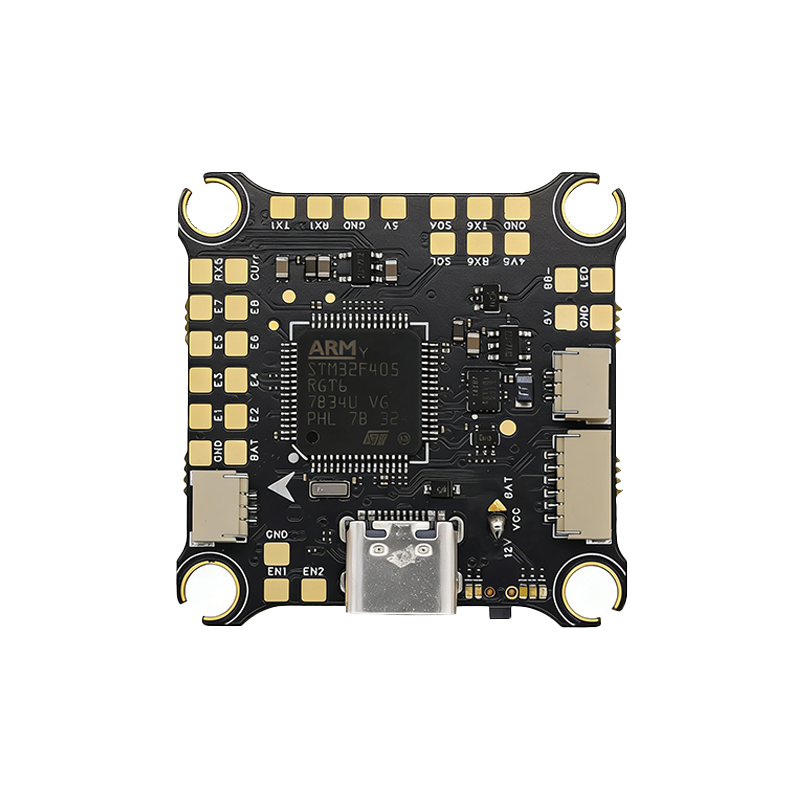 F405 Flight Controller with 5V/12V Dual BEC High Performance V2 8S FPV Flight Controller for FPV RC Racing Drones Freestyle Quadcopter