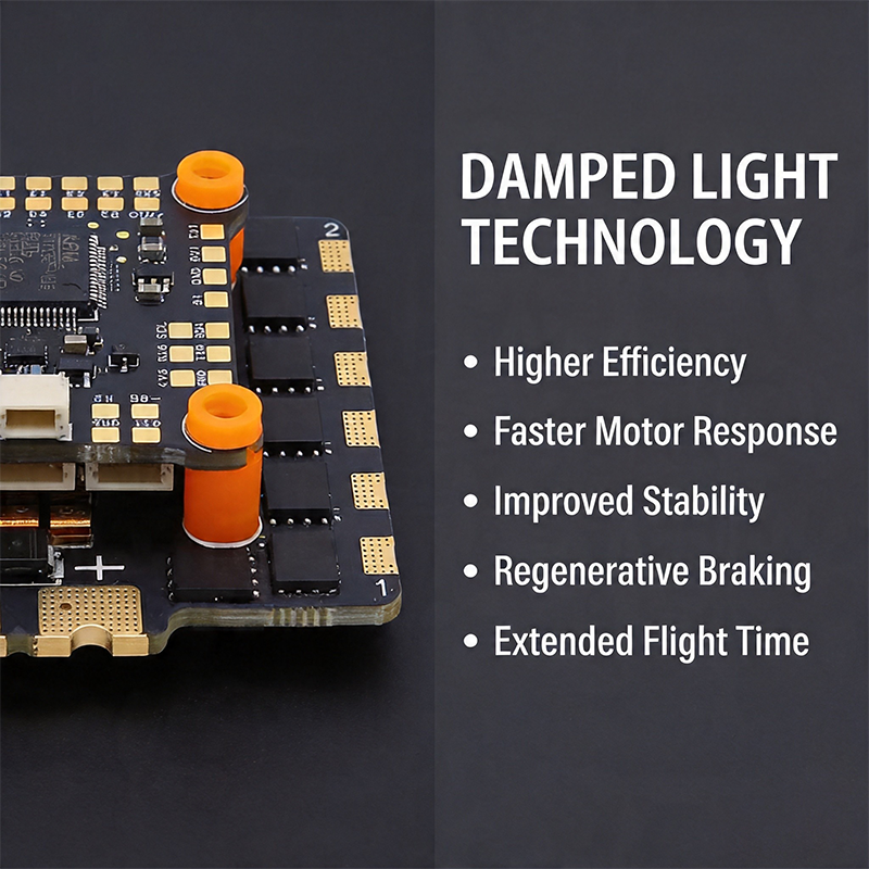 High Performance F405 Flight Controller with Integrating 5V/12V Dual BEC 110A 8S 4in1 ESC Mini Flight Controller Stack for FPV Racing Drones Parts