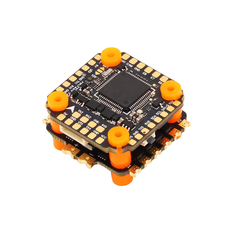 High Performance Mini Flight Controller Stack F722 Flight Controller with Integrating 5V/10V Dual BEC 35A 6S 4in1 ESC for FPV Racing Drones Parts
