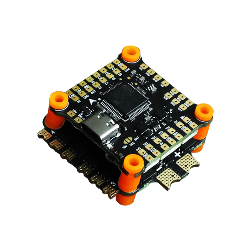F722 Flight Controller with Integrating 5V/10V Dual BEC 50A 4in1 ESC Brushless ESC Mini Flight Controller Stack for FPV Racing Freestyle Drone Parts