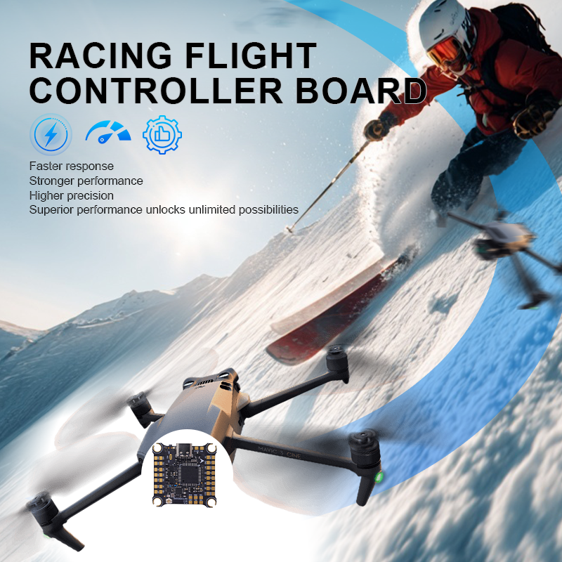 F722 Flight Controller with Integrating 5V/10V Dual BEC High Performance Drone Flight Controller for FPV Racing Freestyle Drones