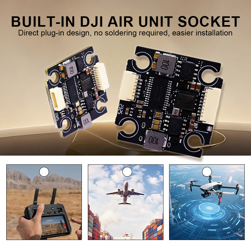 High Performance Flight Controller with Integrating 5V/10V Dual BEC F722 Flight Controller for FPV Racing Freestyle Drones