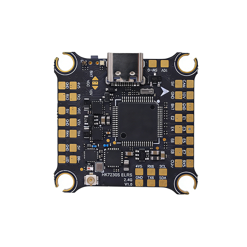 F722 Flight Controller with Integrating 5V/10V Dual BEC High Performance Drone Flight Controller for FPV Racing Freestyle Drones
