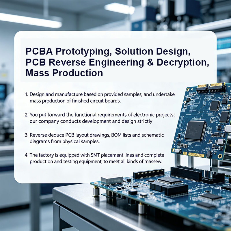 Component Motherboard Solution Customization – Tailored PCB Layout, BOM Optimization & Turnkey Assembly for Your Electronic Product