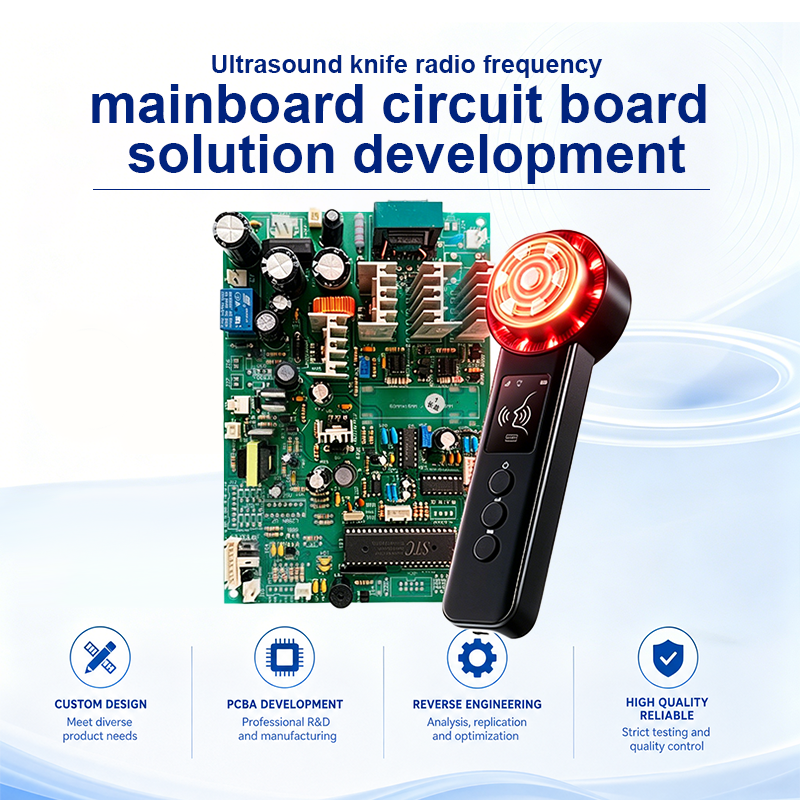 Ultherapy & RF Beauty Device PCBA – Dual‑Technology Circuit Board Assembly with HIFU, RF, EMS & LED for Professional Skin Tightening