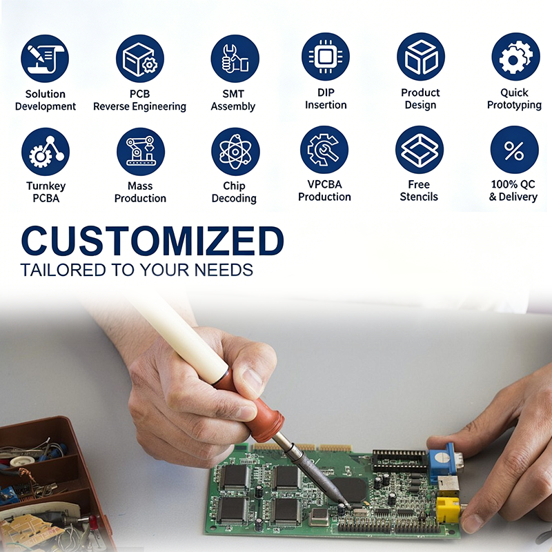 Spray Mist Device PCBA – Ultrasonic Atomizer or Steam Generator Circuit Board with Adjustable Mist Output, LED & Battery Management