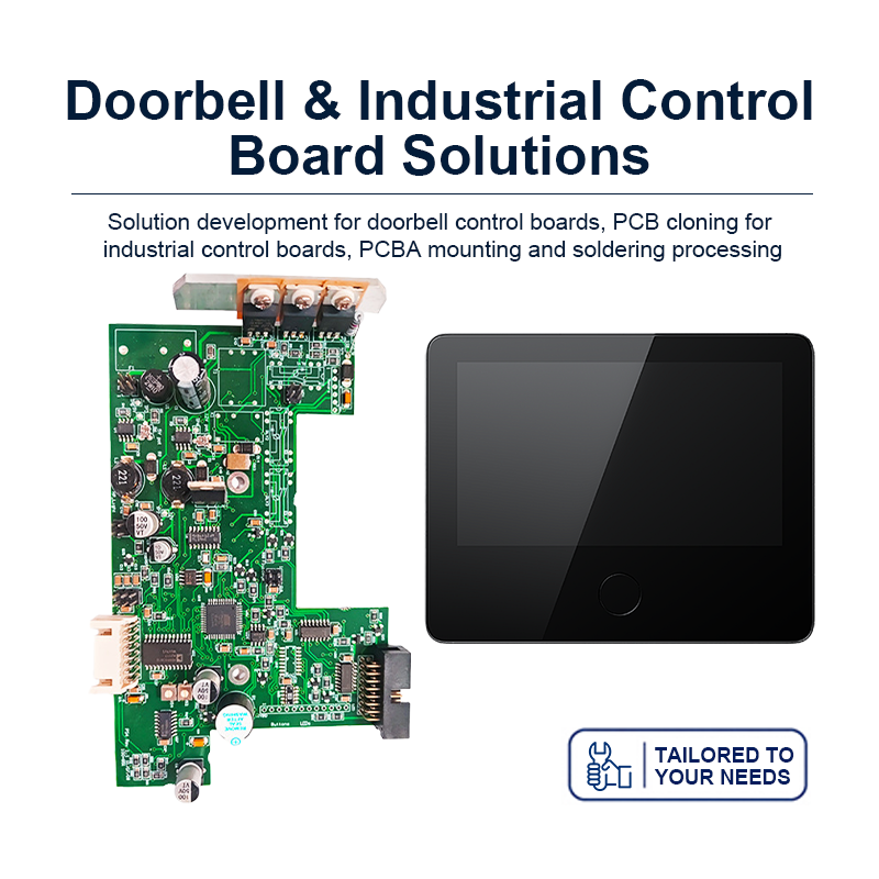 Doorbell Alarm PCBA – 2‑Way Intercom, Motion Detection, Tamper Alert & Wireless Chime for Home Security