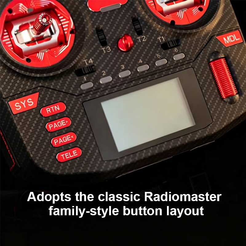 AX12 RC Transmitter – AG01 Gimbals, EDGETX, 3 Colors – Ideal Replacement for Radiomaster Pocket