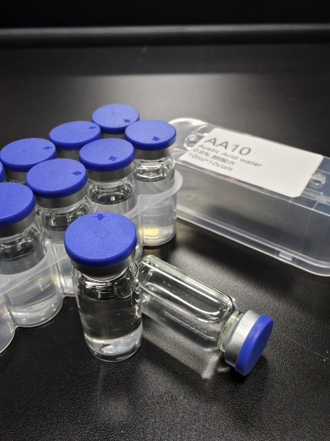 Acetic Acid Water 0.6% 10ml*10vials,Meta pepide,Acetic Acid Water 0.6% 10ml*10vials - Pharmaceutical Grade Peptide
