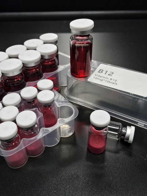 Vitamin B12 10mg*10vials,Meta pepide,Vitamin B12 10mg*10vials - Pharmaceutical Grade Peptide